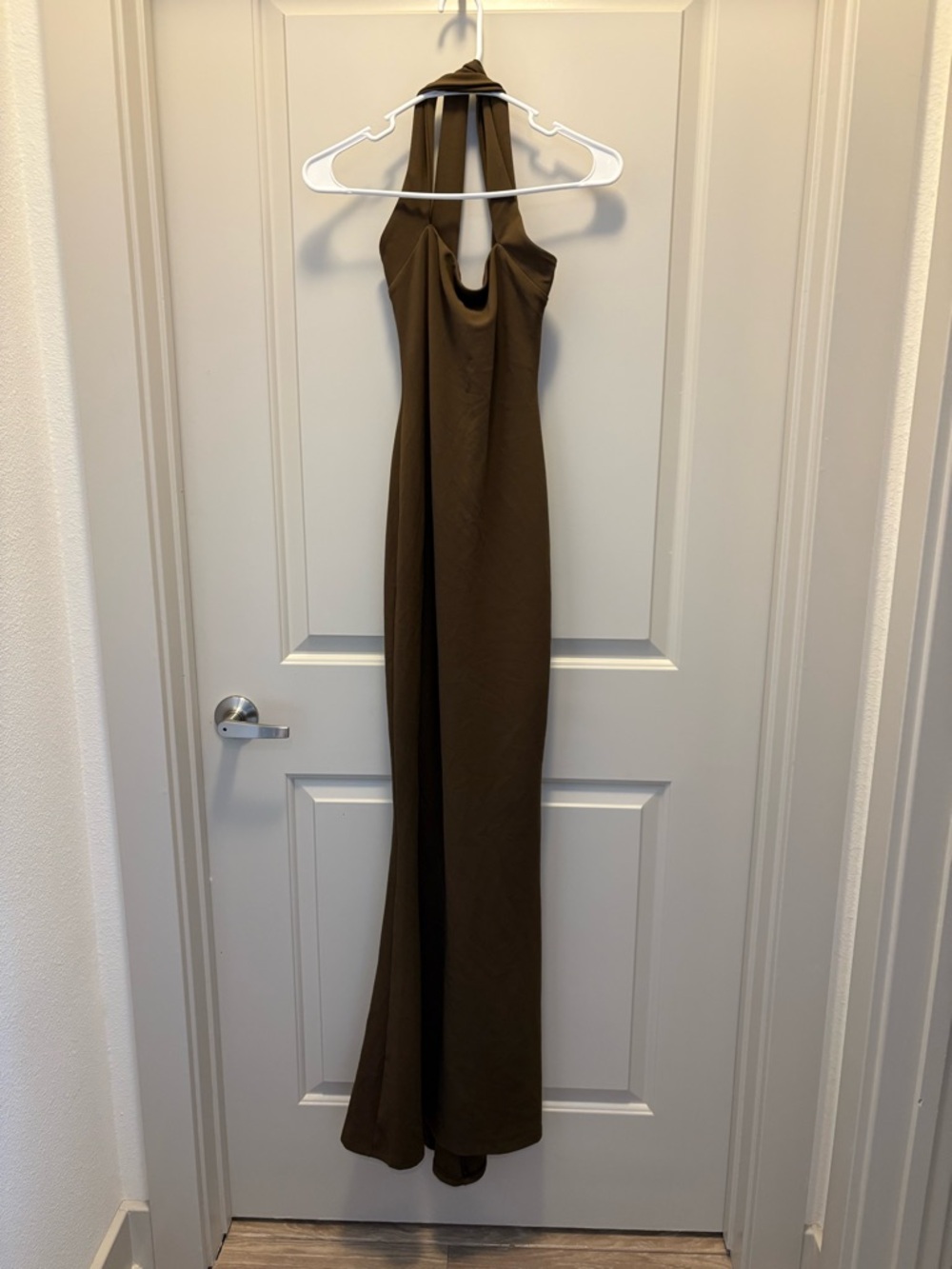 Nookie Viva 2 Way Gown NWT Mocha Size S - Picture 2 of 6